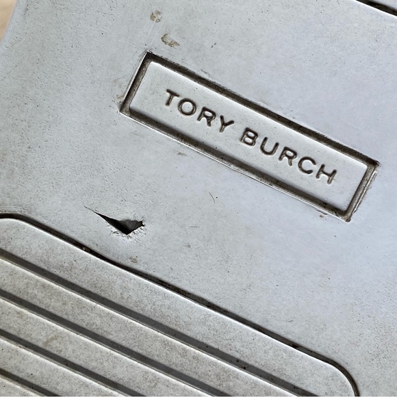 Tory Burch Amalia Black Leather Sneakers - Picture 8 of 10